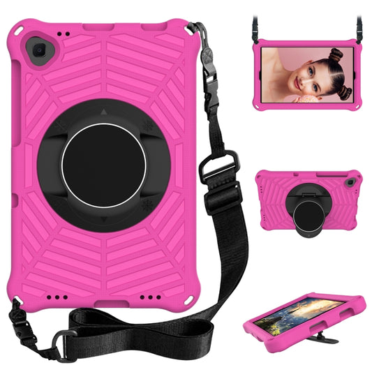 For Lenovo Tab K10 Spider King Silicone Protective Tablet Case(Rose Red) - Lenovo by buy2fix | Online Shopping UK | buy2fix