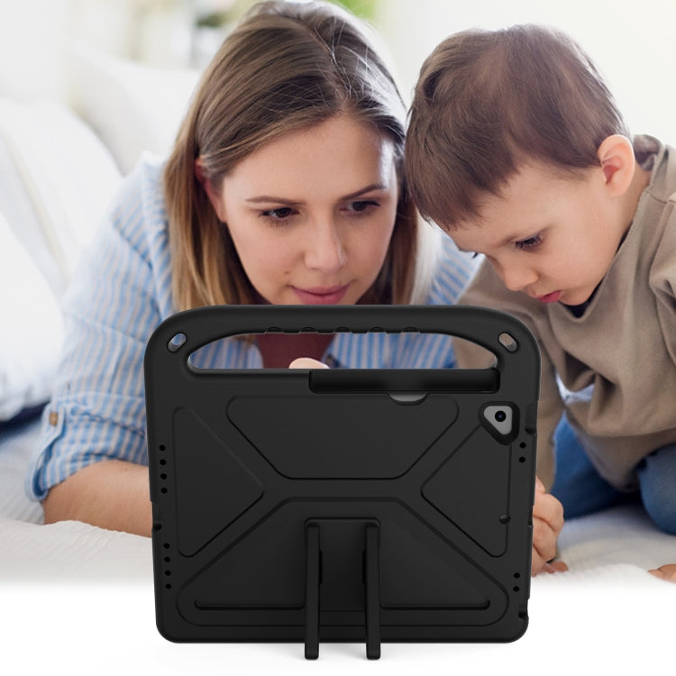 For iPad 9.7 2018 / 2017 Handle EVA Shockproof Tablet Case with Holder(Black) - iPad 9.7 (2018) & (2017) Cases by buy2fix | Online Shopping UK | buy2fix