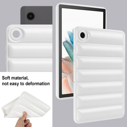 For Samsung Galaxy Tab S7 T870 / S8 X700 Eiderdown Cushion Shockproof Tablet Case(White) by buy2fix
