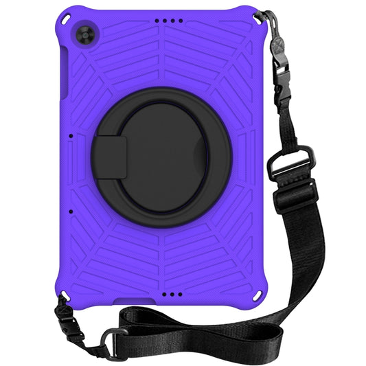 For Huawei MatePad T 10s Spider King Silicone Protective Tablet Case(Purple) - Huawei by buy2fix | Online Shopping UK | buy2fix