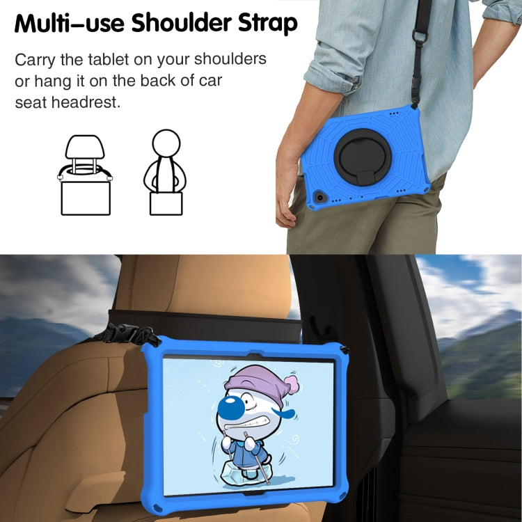 For Huawei MediaPad T5 Spider King Silicone Protective Tablet Case(Blue) - Huawei by buy2fix | Online Shopping UK | buy2fix