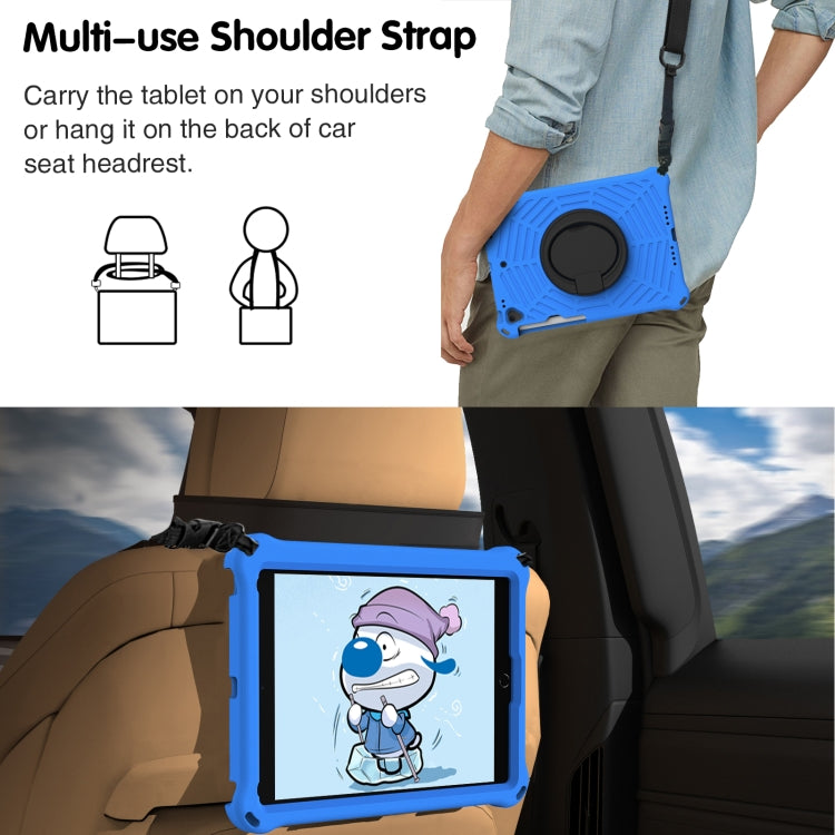 Spider King Silicone Protective Tablet Case For iPad 10.2 2021 / 2021 / 2019(Blue) - iPad 10.2 Cases by buy2fix | Online Shopping UK | buy2fix