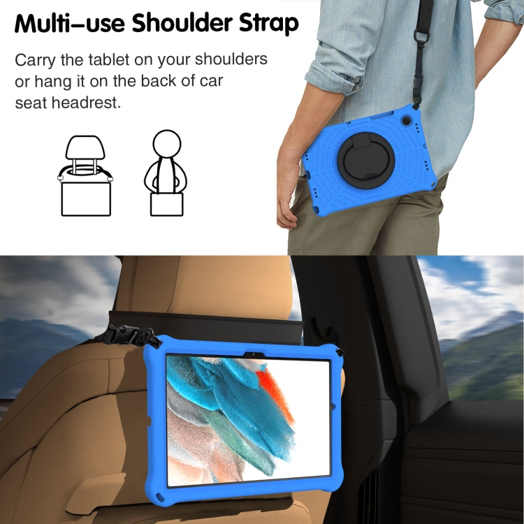 For Samsung Galaxy Tab A8 10.5 X205 / X200 Spider King Silicone Protective Tablet Case(Blue) - Other Galaxy Tab PC by buy2fix | Online Shopping UK | buy2fix
