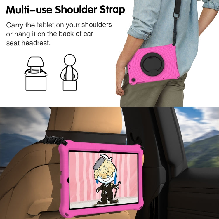 For Samsung Galaxy Tab S5e 10.5 2019 SM-T720/T725 Spider King Silicone Protective Tablet Case(Rose Red) - Tab S5E 10.5 T720 / T725 by buy2fix | Online Shopping UK | buy2fix