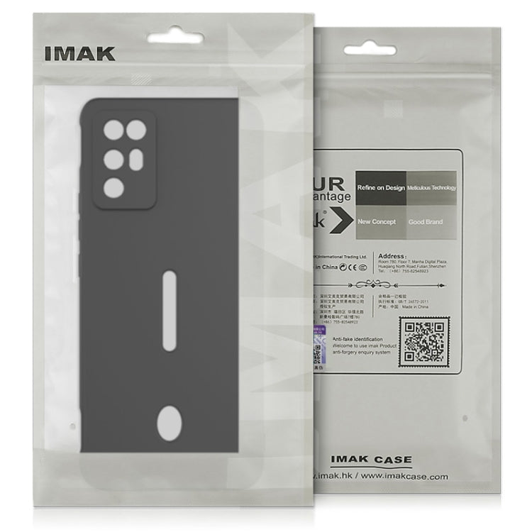 For OnePlus Ace 2V 5G IMAK UC-4 Series Straight Edge TPU Soft Phone Case(Black) by imak