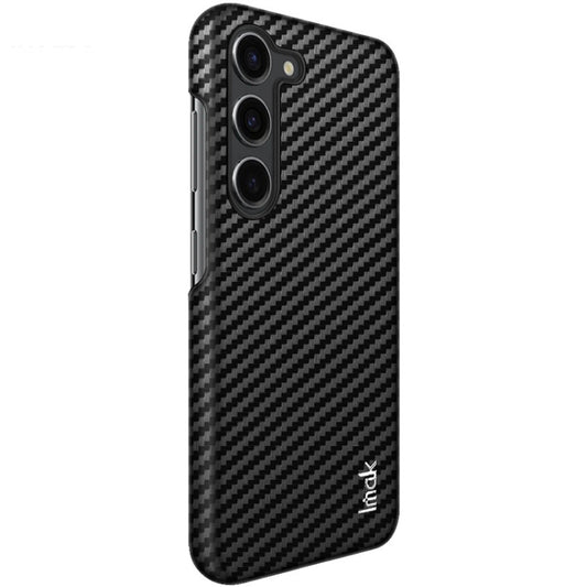 For Samsung Galaxy S23+ 5G imak Ruiyi Series Carbon Fiber PU + PC Phone Case(Black) by imak