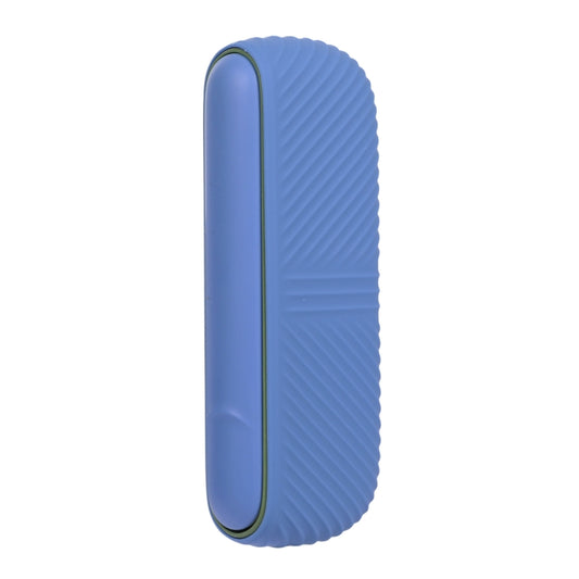 For IQOS ILUMA Silicone Electronic Cigarette Case Charging Compartment With Side Cover(Sky Blue) by buy2fix