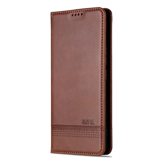 For Honor 80 GT AZNS Magnetic Calf Texture Flip Leather Phone Case(Dark Brown) - Honor Cases by AZNS | Online Shopping UK | buy2fix