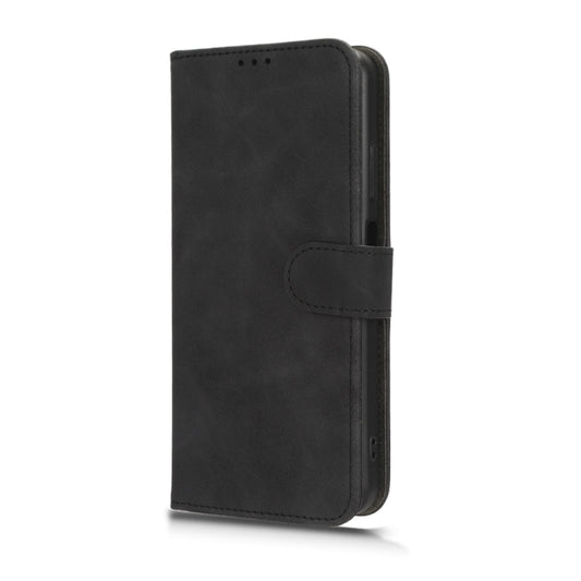 For Blackview A85 Skin Feel Magnetic Flip Leather Phone Case(Black) by buy2fix
