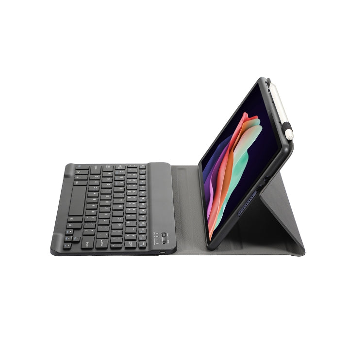 For Huawei MatePad 11 2023 AHW13 Lambskin Texture Ultra-thin Detachable Bluetooth Keyboard Leather Case(Black) by buy2fix