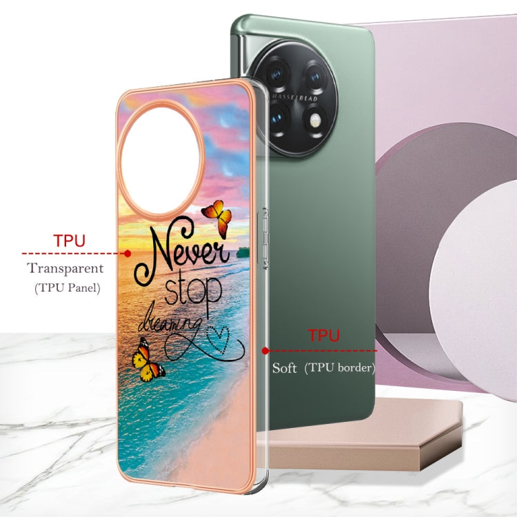 For OnePlus 11 Electroplating IMD TPU Phone Case(Dream Butterfly) by buy2fix