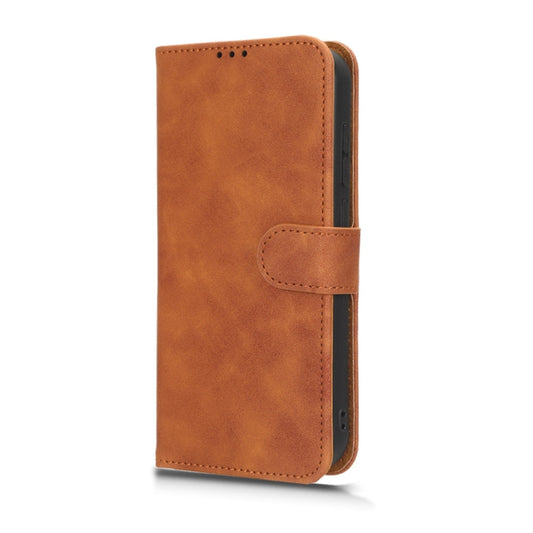 For Doogee X97 / X97 Pro Skin Feel Magnetic Flip Leather Phone Case(Brown) by buy2fix