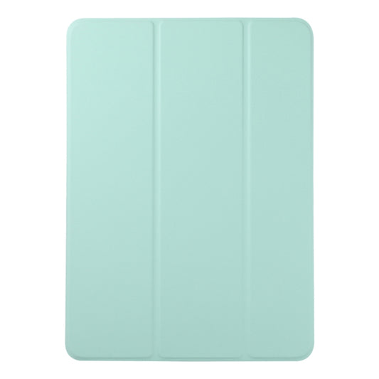 Horizontal Flip Ultra-thin Non-buckle Magnetic PU Leather Tablet Case With Three-folding Holder & Sleep / Wake-up Function For iPad Pro 11 inch (2020) / Pro 11 2018 / Air 2020 10.9(Light Green) - iPad Pro 11 (2020) Cases by buy2fix | Online Shopping UK | buy2fix