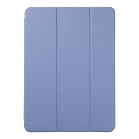 Horizontal Flip Ultra-thin Non-buckle Magnetic PU Leather Tablet Case With Three-folding Holder & Sleep / Wake-up Function For iPad Pro 11 inch (2020) / Pro 11 2018 / Air 2020 10.9(Purple) - iPad Pro 11 (2020) Cases by buy2fix | Online Shopping UK | buy2fix