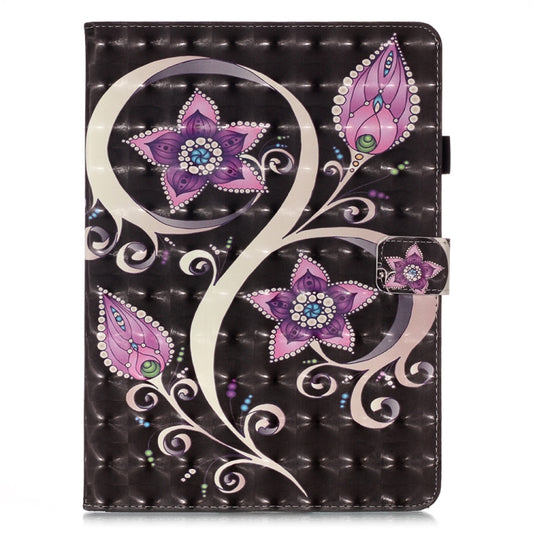 For iPad Pro 11 (2020) 3D Colored Drawing Horizontal Flip Leather Tablet Case, with Sleep / Wake-up Function & Holder & Card Slo & Wallet(Peacock Flower) - iPad Pro 11 (2020) Cases by buy2fix | Online Shopping UK | buy2fix