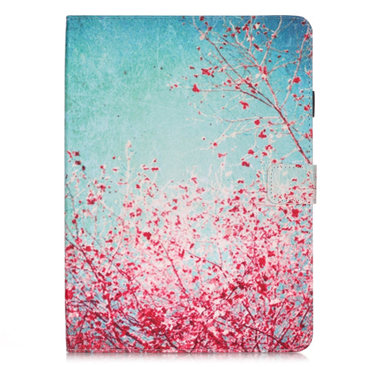 For iPad Pro 11 (2020) Colored Drawing Horizontal Flip Leather Tablet Case, with Sleep / Wake-up Function & Holder & Card Slo & Wallet(Cherry Tree) - iPad Pro 11 (2020) Cases by buy2fix | Online Shopping UK | buy2fix