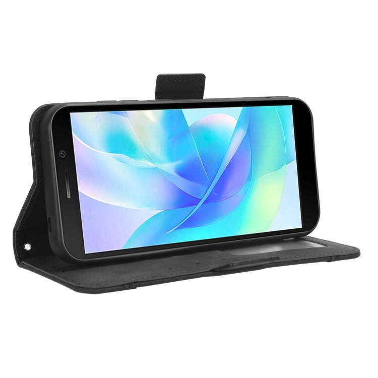 For Doogee X97 / X97 Pro Skin Feel Calf Texture Card Slots Leather Phone Case(Black) by buy2fix
