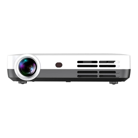 WOWOTO H10S TIDLP DMD 0.45 inch 1920 x 1080P 4K 500ANSI RGB LED Smart Projector(UK Plug) by WOWOTO