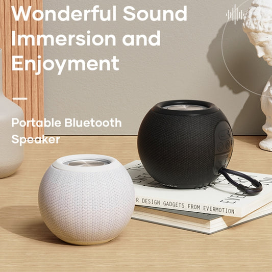 ROCK RAU0758 Portable Bluetooth Speaker(White) - Desktop Speaker by ROCK | Online Shopping UK | buy2fix