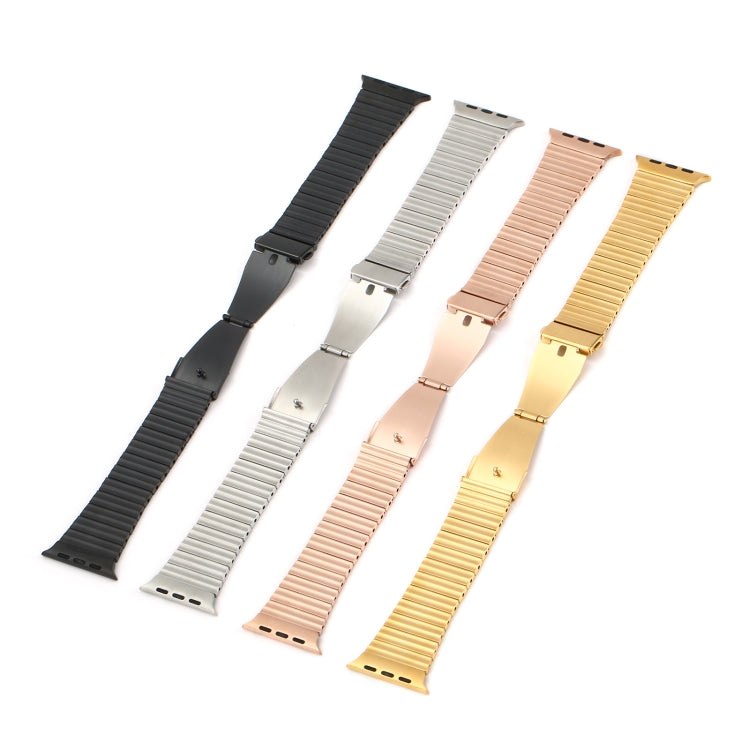 Ocean Metal Replacement Watch Band For Apple Watch Ultra 49mm(Black) by buy2fix