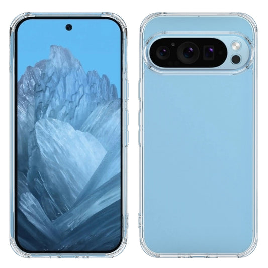 For Google Pixel 9 Pro XL Scratchproof Acrylic TPU Phone Case(Transparent) by buy2fix