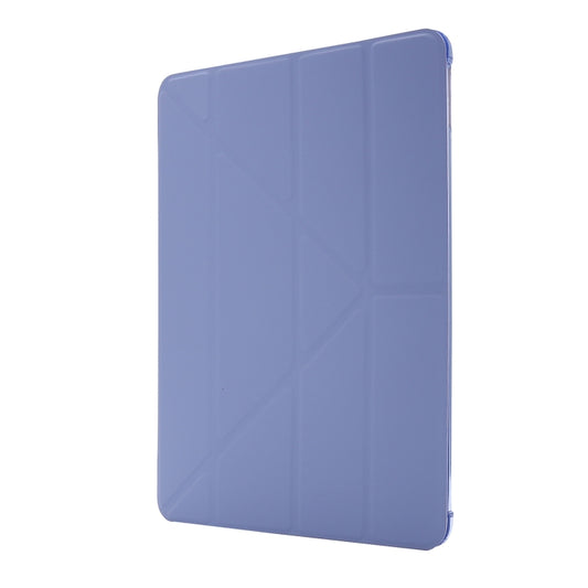 For iPad 10.2 2021 / 2020 / 2019 Airbag Deformation Horizontal Flip Leather Case with Holder & Pen Holder(Purple) - iPad 10.2 Cases by buy2fix | Online Shopping UK | buy2fix