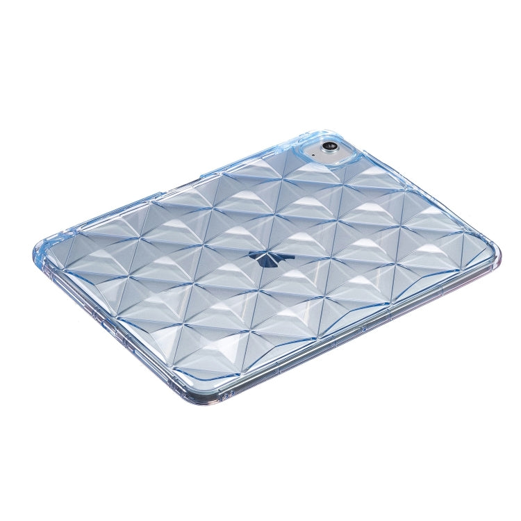 Diamond Texture TPU Airbag Tablet Case For iPad Pro 11 2022 / 2021 / 2020(Blue) by buy2fix