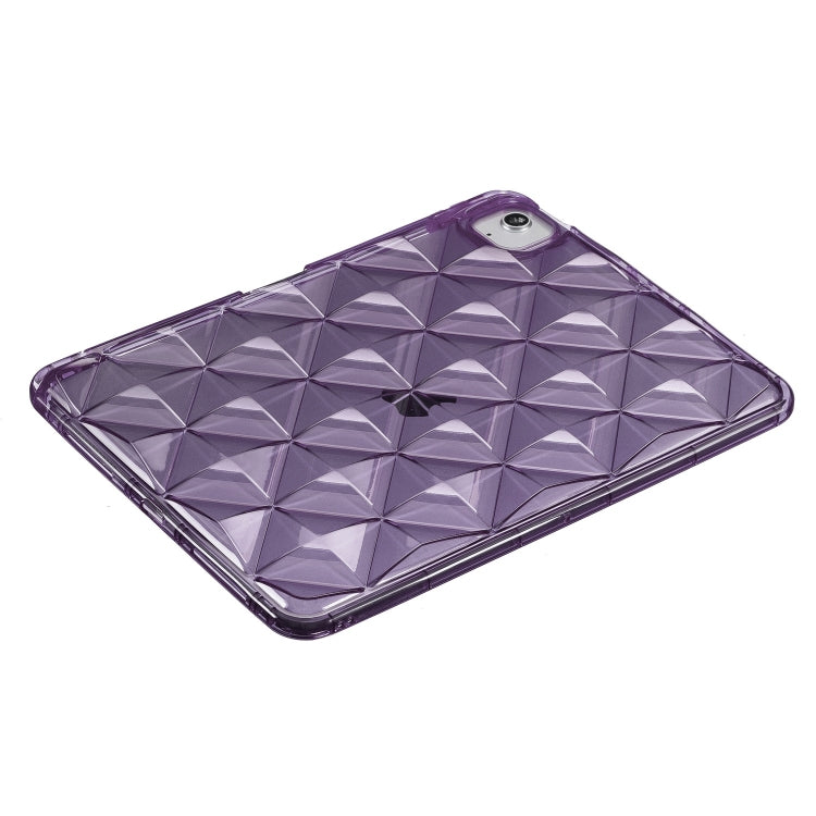 Diamond Texture TPU Airbag Tablet Case For iPad Pro 11 2022 / 2021 / 2020(Purple) by buy2fix