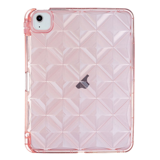 Diamond Texture TPU Airbag Tablet Case For iPad Pro 11 2022 / 2021 / 2020(Pink) by buy2fix