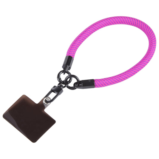Universal Phone Short Lanyard(Rose Red + Purple) - Lanyards & Wrist Straps by buy2fix | Online Shopping UK | buy2fix