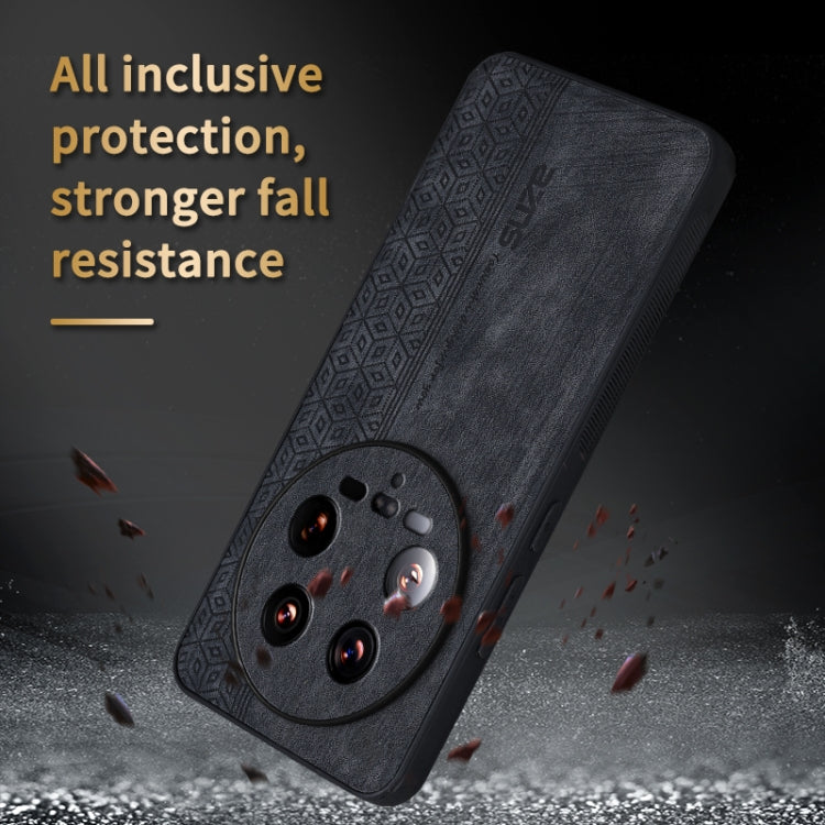 For Xiaomi 14 Ultra AZNS 3D Embossed Skin Feel Phone Case(Sapphire Blue) by AZNS