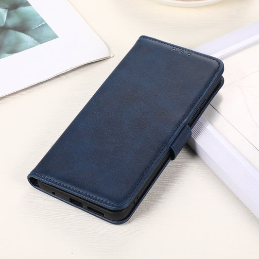 For Xiaomi Redmi K70E / POCO X6 Pro Cow Texture Leather Phone Case(Blue) by buy2fix
