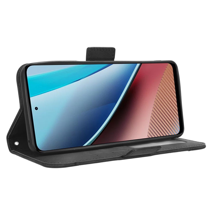 For Motorola Moto G Stylus 4G 2023 Skin Feel Calf Texture Card Slots Leather Phone Case(Black) by buy2fix