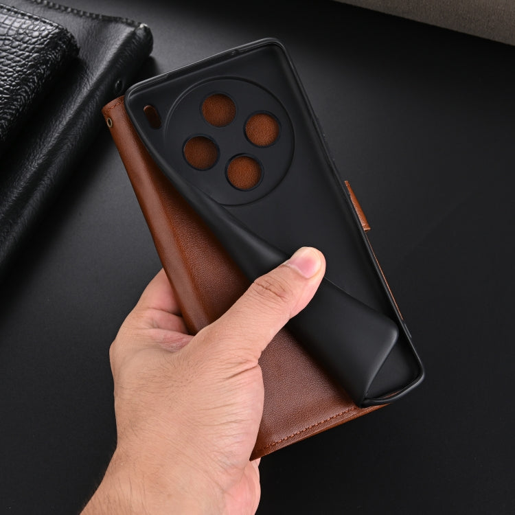 For vivo X100 5G AZNS Sheepskin Texture Flip Leather Phone Case(Red) by AZNS