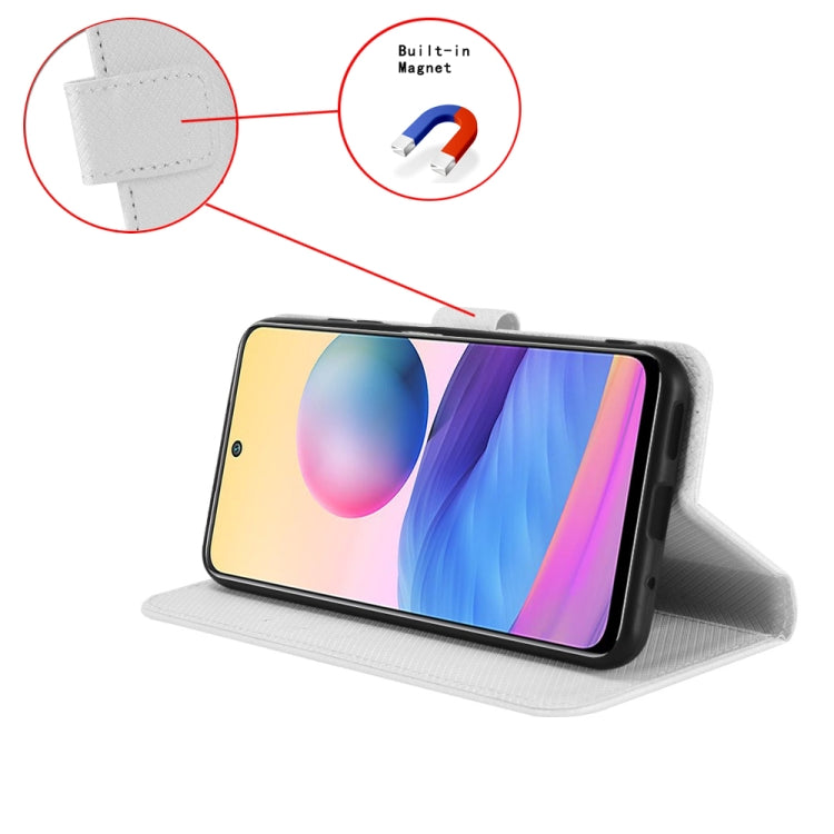 For Google Pixel 9 Diamond Texture Leather Phone Case(White) by buy2fix