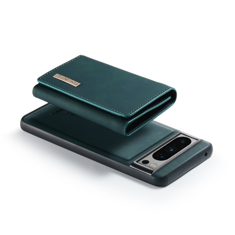 For Google Pixel 8 Pro DG.MING M1 Series 3-Fold Multi Card Wallet + Magnetic Phone Case(Green) by DG.MING