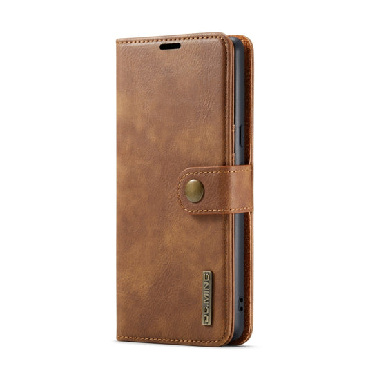 For Google Pixel 8 DG.MING Crazy Horse Texture Detachable Magnetic Leather Phone Case(Brown) by DG.MING