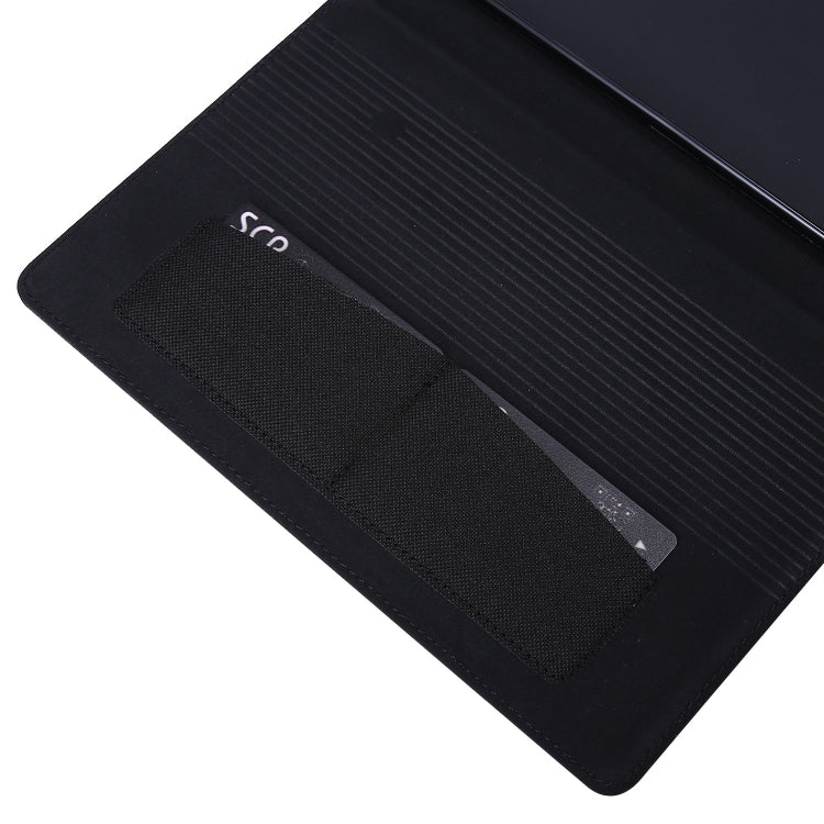 For Huawei MatePad SE 11 2024 Fabric Leather Tablet Case(Black) by buy2fix