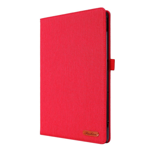 For Huawei MatePad SE 11 2024 Fabric Leather Tablet Case(Red) by buy2fix