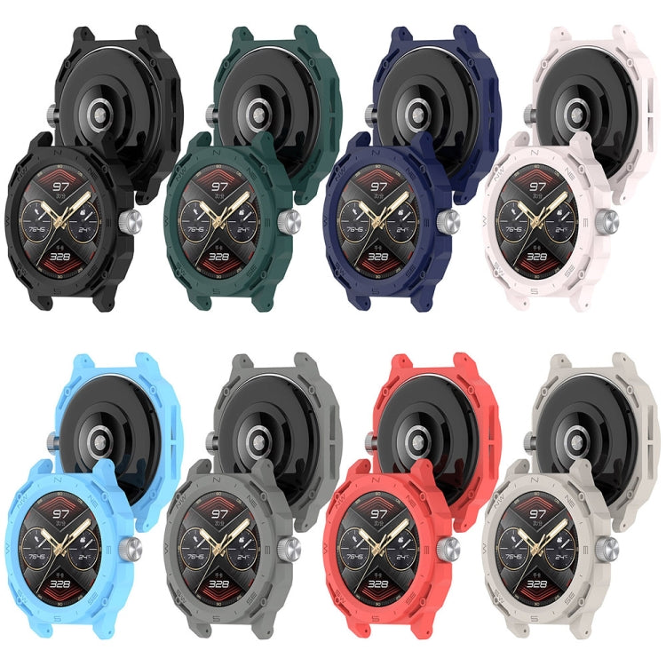 For Huawei Watch GT Cyber Armor Hollow Watch Protective Case(Grey) by buy2fix