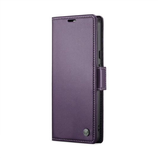 For Google Pixel 10 / 10 Pro / 9 CaseMe 023 Butterfly Buckle Litchi Texture RFID Anti-theft Leather Phone Case(Pearly Purple) by CaseMe