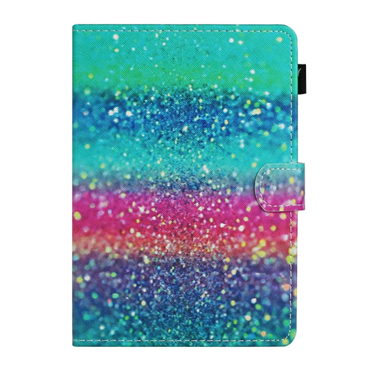 For 8 inch Universal Tablet PC Colored Drawing Pattern Horizontal Flip Leather Case with Holder & Card Slots(Colored Sand) - 8 inch by buy2fix | Online Shopping UK | buy2fix