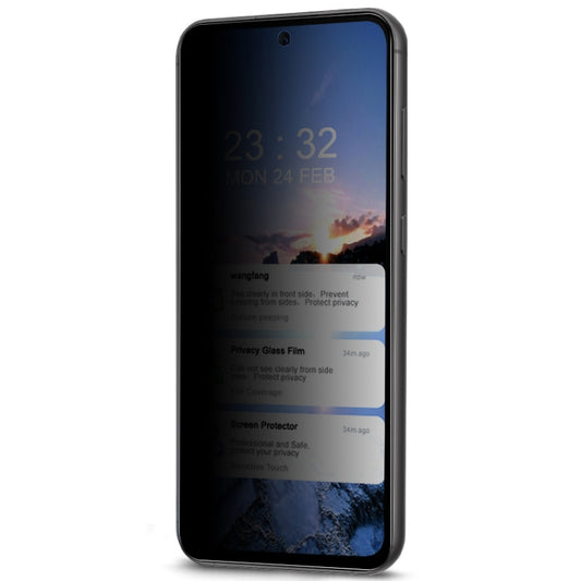 For Samsung Galaxy S23 FE 5G imak HD Full Screen Anti-spy Tempered Glass Protective Film by imak