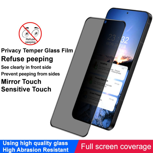 For Samsung Galaxy S24 5G imak HD Full Screen Anti-spy Tempered Glass Protective Film by imak
