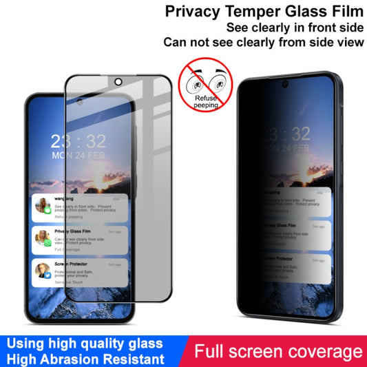 For Samsung Galaxy A35 5G / A55 5G imak HD Full Screen Anti-spy Tempered Glass Protective Film by imak