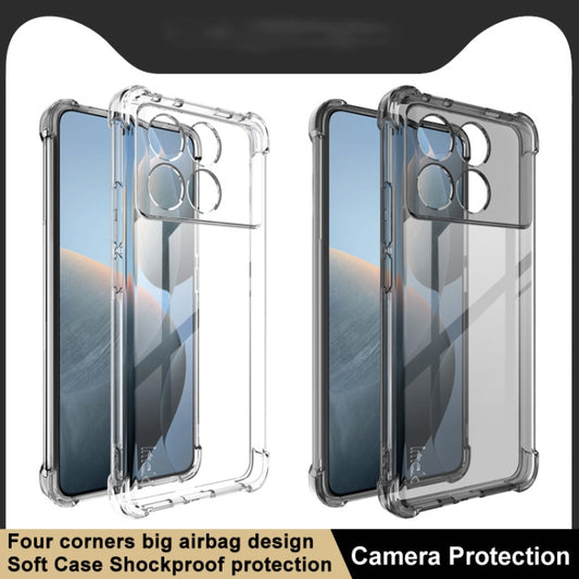 For Xiaomi Poco X6 Pro 5G/Redmi K70E 5G imak Shockproof Airbag TPU Phone Case(Transparent) by imak