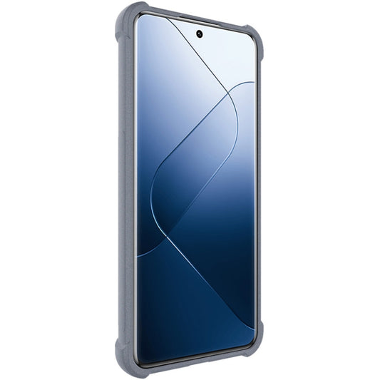 For Xiaomi 14 Pro 5G imak Shockproof Airbag TPU Phone Case(Matte Grey) by imak