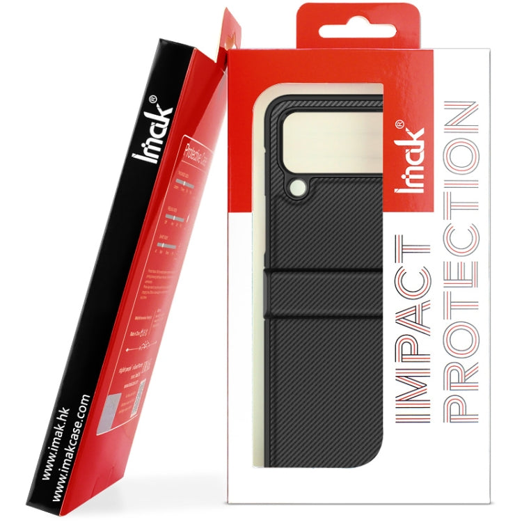 For vivo X Fold2 imak Ruiyi Series Carbon Fiber PU + PC Phone Case by imak