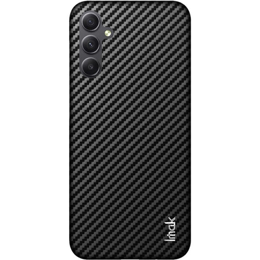 For Samsung Galaxy A34 5G imak Ruiyi Series Carbon Fiber PU + PC Phone Case by imak