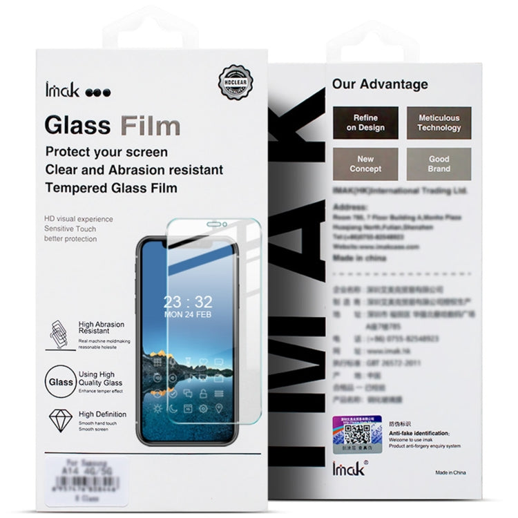 For Xiaomi Redmi Turbo 3 5G IMAK H Series Tempered Glass Film by imak